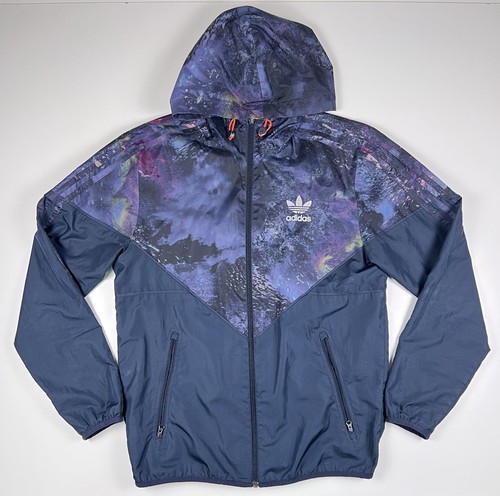 Adidas giacca vento blu - adidas,