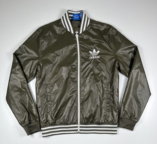 Adidas giacca vento verde - giacca,