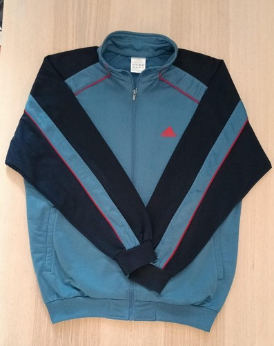 Adidas vintage full zip - zip, track