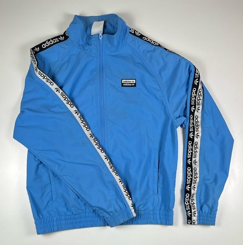 Giacca vento adidas - adidas, azzurro