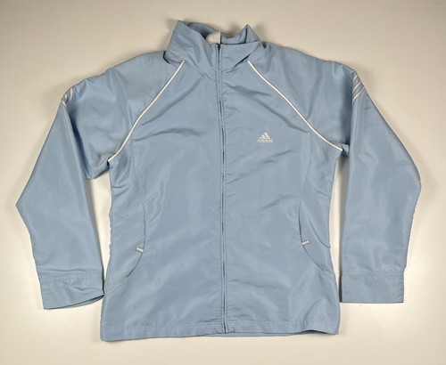 Adidas giacca vento azzurro - adidas, a